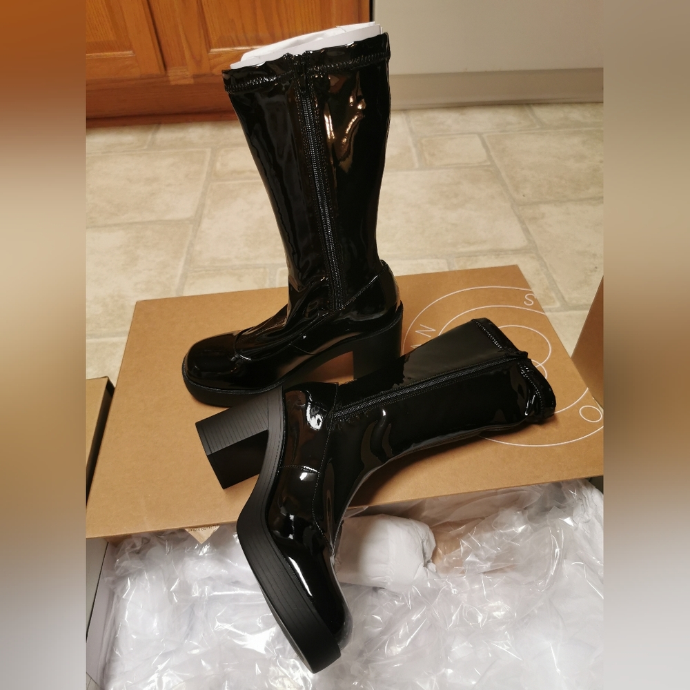 Urban Outfitters Erin Patent Boots
